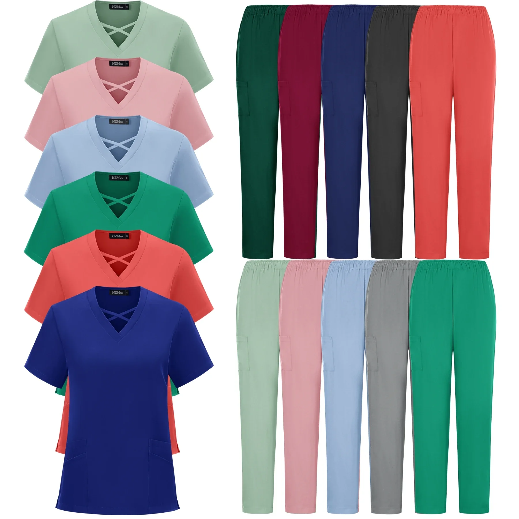 Medical X - Tinta unita Scrub Top Pet Hospital