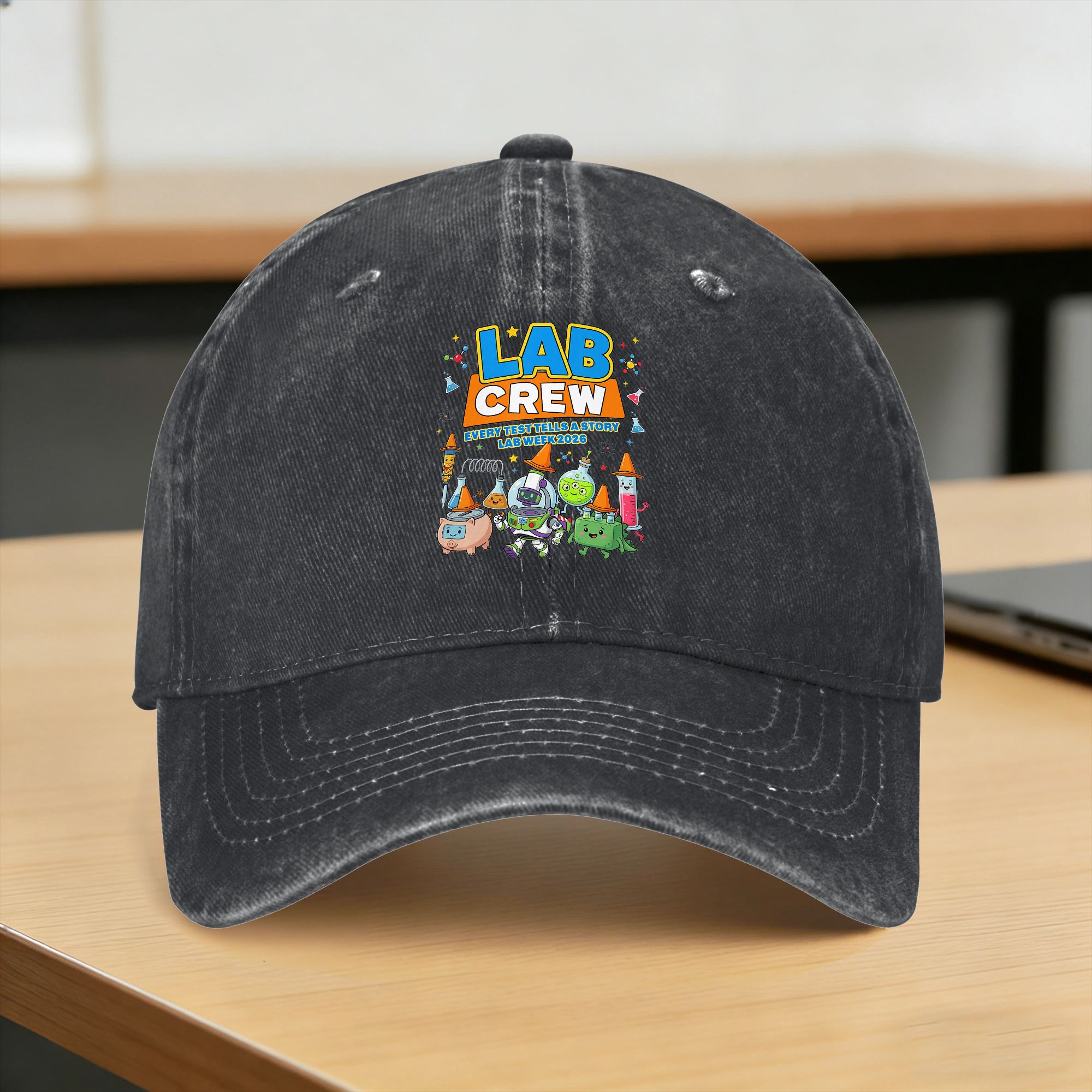 Medical Laboratory Technician - Cappellino da Baseball Retro con Stampa