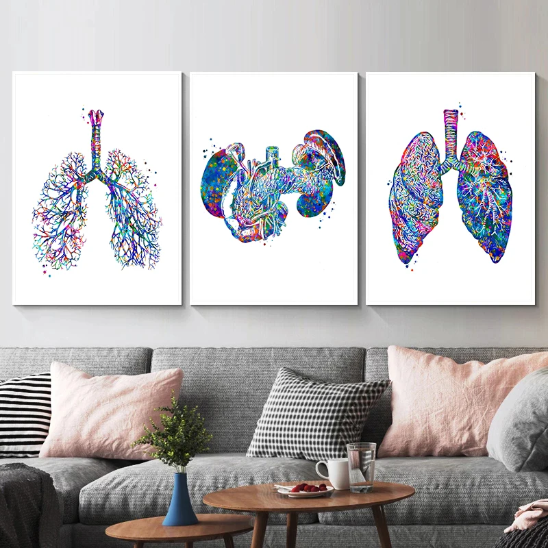 Anatomy Medical Poster Flower  - Medical Lab Posters recensione e prezzo
