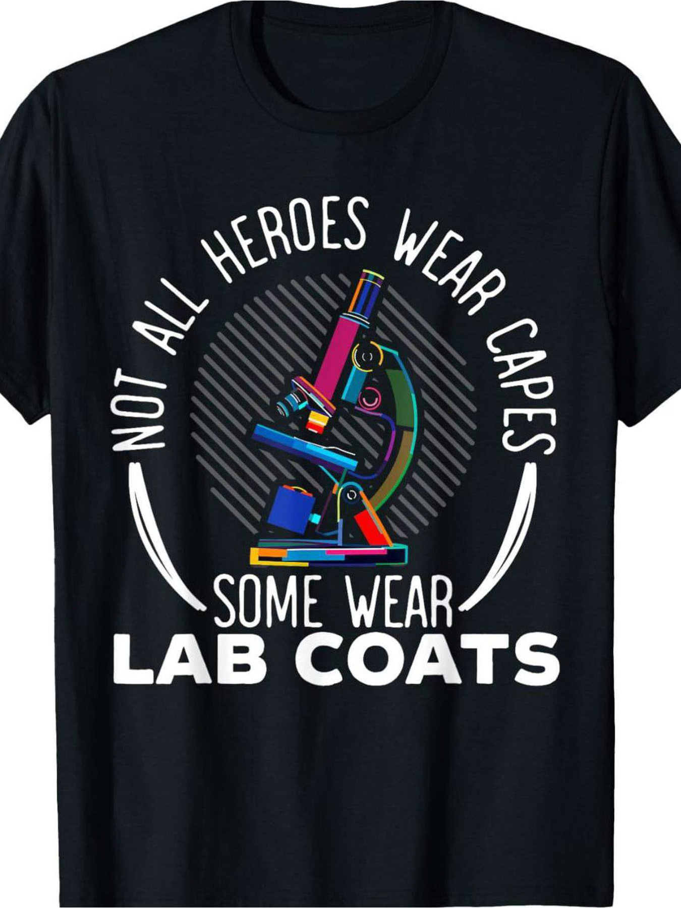 T-shirt nera da uomo a girocol - Medical Laboratory Technician recensione e prezzo