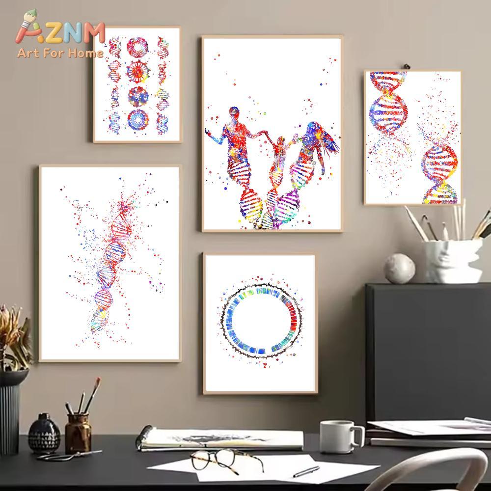 AZNM Stampa su tela colorata c - Medical Lab Posters recensione e prezzo