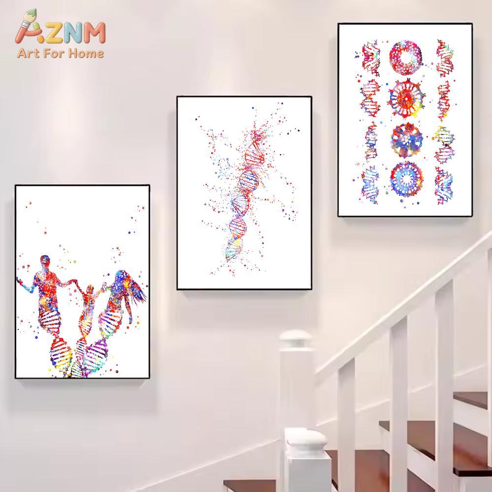 AZNM Stampa su tela colorata c - Medical Lab Posters recensione e prezzo