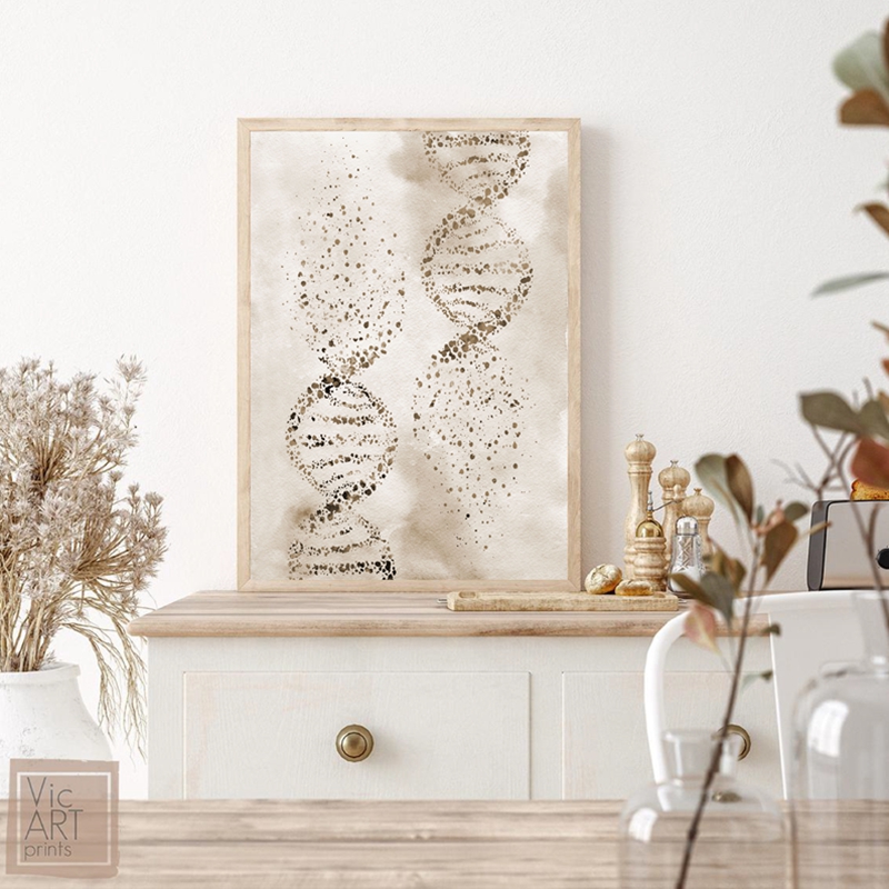 Molecola di DNA Stampa Moderna - Medical Lab Posters recensione e prezzo